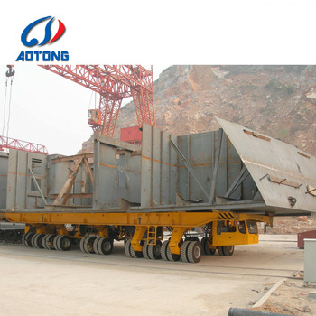 Juyuan Trailer OE NO. Multi Axles Hydraulic Modular Trailer for Construction Equipment