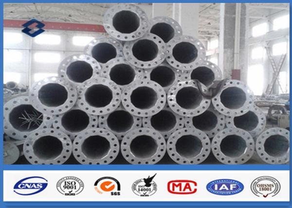 Buy cheap 10M Galvanized tubular steel pole 110kv Voltage Painting Surface Coating from wholesalers