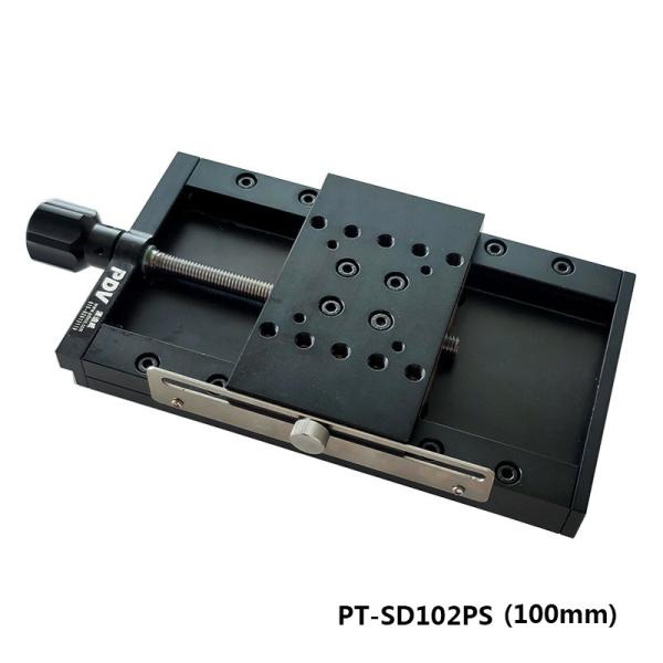 Buy cheap Dovetail Slot Direct Drive Slide Stage Manual Travel 100mm Load 25kg from wholesalers