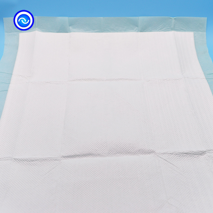 Fluff pulp SAP Non woven fabric Tissue PE Waterproof Pet Mat Diaper for Puppy Training