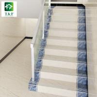 Buy cheap Villa Porcelain Tile For Stairs Glossy Finish Blue and yellow Color product