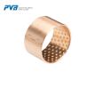 Buy cheap FB090 CuSn8P0.3 Rolled Bronze Sleeve Bearing WB800 BK090 Bronze Bushing With Lubrication Indents from wholesalers