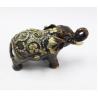 Buy cheap Indian elephant shape metal enamel jewelry gift boxes for necklaces from wholesalers