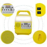 6000mah Battery Solar Radio Light Touch Switch Indoor Solar Lamps