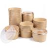 Buy cheap Custom Printed Greaseproof Kraft Paper Takeaway Box from wholesalers
