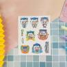 Buy cheap Embossing Custom Paper Stickers Creative Gift Star Reward Stickers from wholesalers