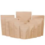 Eco friendly biodegradable plastic Kraft paper packaging k coffee bags