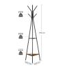 Buy cheap Metal Coat Rack for Sale, Industrial Hallway Coat Rack, Coat Stand with Shelf, RCR16BX from wholesalers