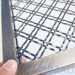 Internal Stainless Steel Room Divider Pallet Mesh Galvanized Finish