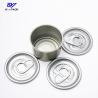 Buy cheap Easy Open Lid Round Tin Containers D65*34mm Size 80g Pet Food Can Blue Yellow from wholesalers