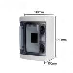 Buy cheap ABS Plastic 4 Way Junction Box HA4 IP65 Outdoor Electrical Enclosure Waterproof Box from wholesalers