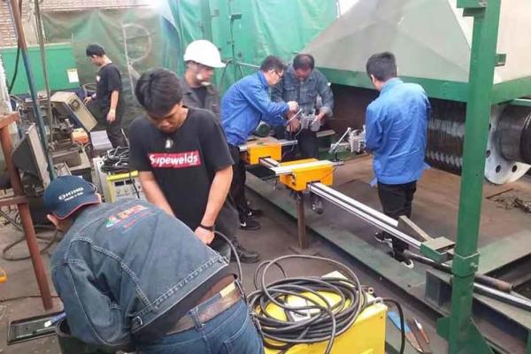 Buy cheap 1200mm Sugar Cane Mill Roller Overlay Hardfacing Machine from wholesalers