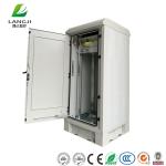 Fans Cooling Outdoor Telecom Cabinet , Galvanized Steel Outdoor Electronics