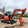 Buy cheap Japan Original U55 Used Kubota Excavators Kubota Excavator With Rubber Tires from wholesalers