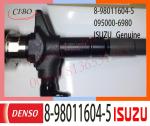 8-98011604-5 ISUZU Fuel injector 8-98011604-1 095000-6980 4JJ1 Dmax 3.0L