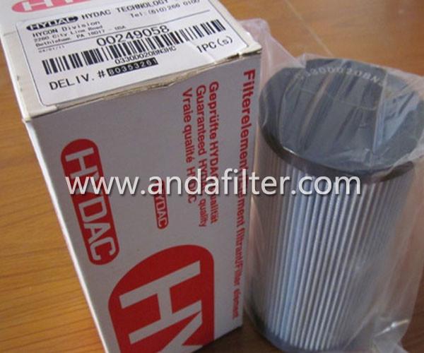 Buy cheap High Quality Hydraulic filter For HYDAC 00249058 from wholesalers