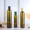 Buy cheap 250ml 500ml 750ml 1000ml Square Antique Green Glass Bottle with Screw Cap Made of Glass from wholesalers