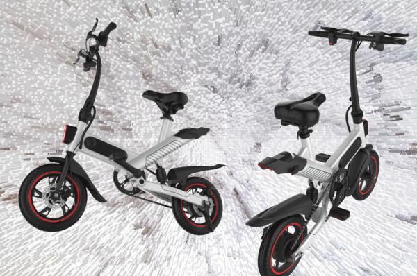 Buy cheap Miniature Folding Travel Bike Lithium Battery Bicycle 350 W 25KM / H Motor from wholesalers