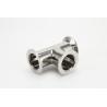 Buy cheap SS304 KF Vacuum Fittings Equal Tee customizable harmless Industrial from wholesalers