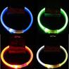 Buy cheap Silicone Waterproof LED Dog Collar Rechargeable USB Flashing Dog Collar Customized from wholesalers