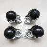 Buy cheap 50mm Long Stem Black PP Swivel Ball Furniture Casters With Side Brake from wholesalers