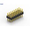 Buy cheap Durable Male Header Pins , Dual Row Pin Header High Insulation Resistance from wholesalers