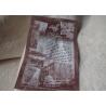Buy cheap Colourful Custom Printed Fabric Labels , Friendly Ink Heritage Patches from wholesalers