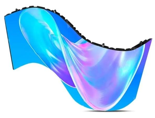 Buy cheap P4 Flexible LED Display Screen Front service 960×720mm Cabinet For Creative design from wholesalers