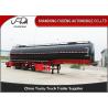 Buy cheap 38000 Liters Deliver Crude Oil Tanker Trailer 3 Compartments With Mechanical Or Air Suspension from wholesalers
