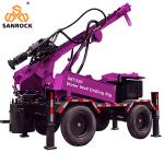 Trailer Mounted Water Well Drilling Rig Hydraulic Portable Deep Well Drilling