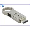 Buy cheap Slim Metal Ring Usb 3.1 Usb C Pen Drive Twisting Dual Usb Port for MacBook from wholesalers