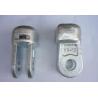 Buy cheap Hot Dip Galvanized Socket Clevis Clean Rust Free For 11KV Disc Porcelain Insulator from wholesalers