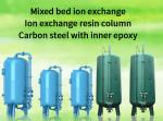 UPVC Pipe Ion Exchange Ro Plant , di water filter system SGS Approved