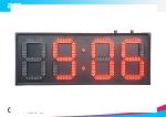 Buy cheap Huge Led Digital Wall Clock Battery Operated Led Display Timer from wholesalers