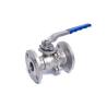 Buy cheap DIN Standard Split Body Low Platform 2pc Ball Valve PTFE PPL Soft Seat from wholesalers
