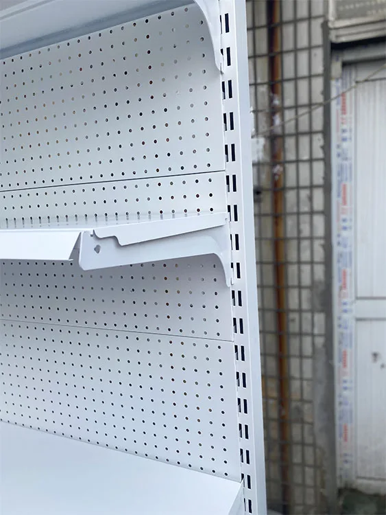 Xingye Factory Custom Size Color Pharmacy shelves supermarket shelves retail store wall shelves