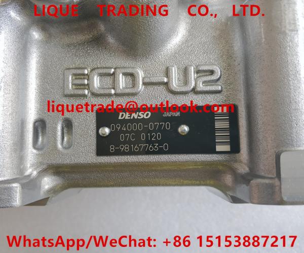 Buy cheap ISUZU fuel pump 98167763 , 8-98167763-0 , 8981677630 DENSO PUMP 094000-0770 , 0940000770 from wholesalers