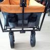 Buy cheap 4 Wheels Foldable Wagon Cart Stainless Steel Frame Outdoor Folding Wagon from wholesalers