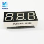 Multiplexing Blue 3 Digit 7 Segment LED Displays 12 Pins 9.2mm Height