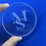 Custom High Purity Fused Silica High Resistant Quartz Glass Disc