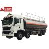 Buy cheap 8x4 Fuel Oil Delivery Truck Double Layer Robust Frame High Bearing Capacity from wholesalers