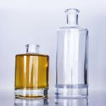 Synthetic Cork 900g Bourbon Glass Bottle 1000ml Unique Premium ISO9001