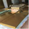 Buy cheap 1 - 6m Copper Sheet Strip Width 10mm ~ 2500mm Brass Metal Plate from wholesalers