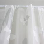 Walmart Bathroom Disposable Plastic PEVA bath shower curtain
