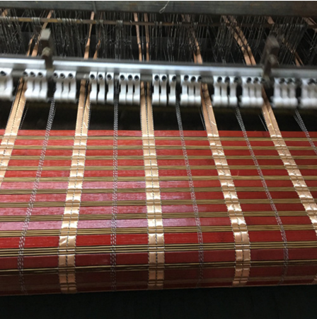 Insect Resistant Outdoor Bamboo Window Blinds Weaving With Raffia