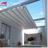 Buy cheap Bioclimatic Aluminum PVC Retractable Roof Systems Rain Protection from wholesalers