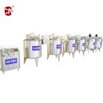 ISO Certified Yogurt Cheese Ice Cream Pasteurizer 30L-500L Tank for Milk