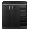 Buy cheap Modern design shoe rack of home livingroom furniture Melamine cover frivolous shoe ark/shoe cabinet/shoe rack with door from wholesalers