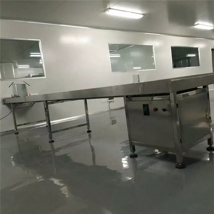 Auxiliary Equipment Fireproof Stainless Steel Conveyor Practical Anticorrosive