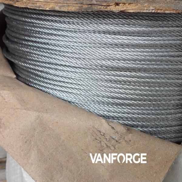 Buy cheap 1x19 construction AISI 316 marine grade stainless steel wire rope for offshore platform from wholesalers